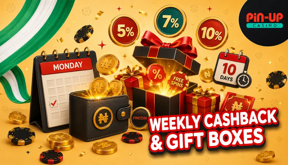 Weekly Cashback and the Exciting Gift Box Feature
